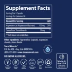 Trace Minerals Magnesium Glycinate - Gentle Magnesium Glycinate Supplement for Healthy Sleep & Relaxation Support - Healthy Mind & Energy - Vegan - Gluten-Free - 90 Count (90 Servings) - Image 3