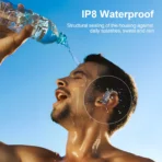 Wireless Earbuds - 68Hrs Bluetooth 5.3 Headphone Sport, 2025 Bluetooth Earbuds Stereo Deep Bass Over Ear Bud with Earhooks, ENC Noise Cancelling Mic, IP8 Waterproof Earphone - Image 7