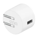 onn 12W Single USB-A Port Wall Charger with 3ft USB-C to USB Cable, Foldable Plug, White - Compatible with iPhone 17/16/15 Series, Samsung Galaxy, Google Pixel, and more - Image 4