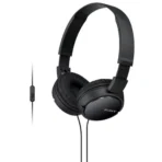 Sony MDR-ZX110 Wired On-Ear Headphones, Black - Image 2