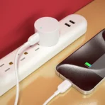 onn 12W Single USB-A Port Wall Charger with 3ft USB-C to USB Cable, Foldable Plug, White - Compatible with iPhone 17/16/15 Series, Samsung Galaxy, Google Pixel, and more - Image 11