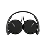 Sony MDR-ZX110 Wired On-Ear Headphones, Black - Image 4